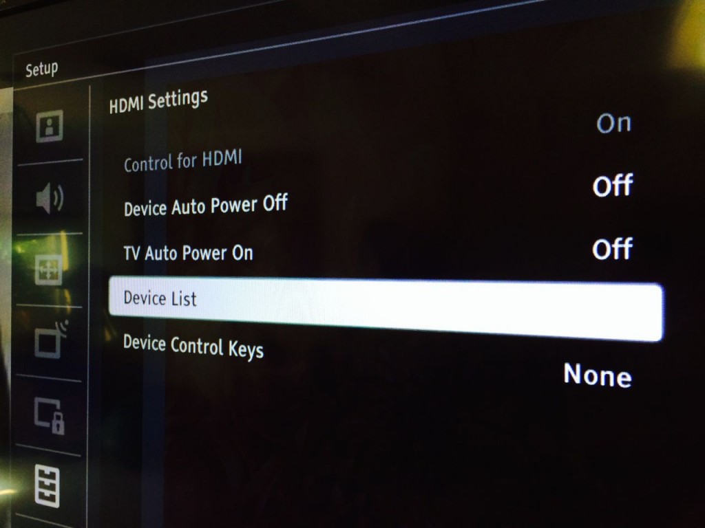 Sony TV HDMI Settings